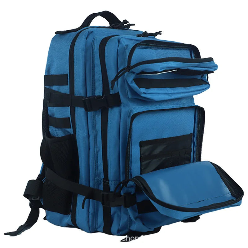 Mochila Táctica de 25L y 45L para Camping, Senderismo y Actividades al Aire Libre - 900D con Sistema Molle