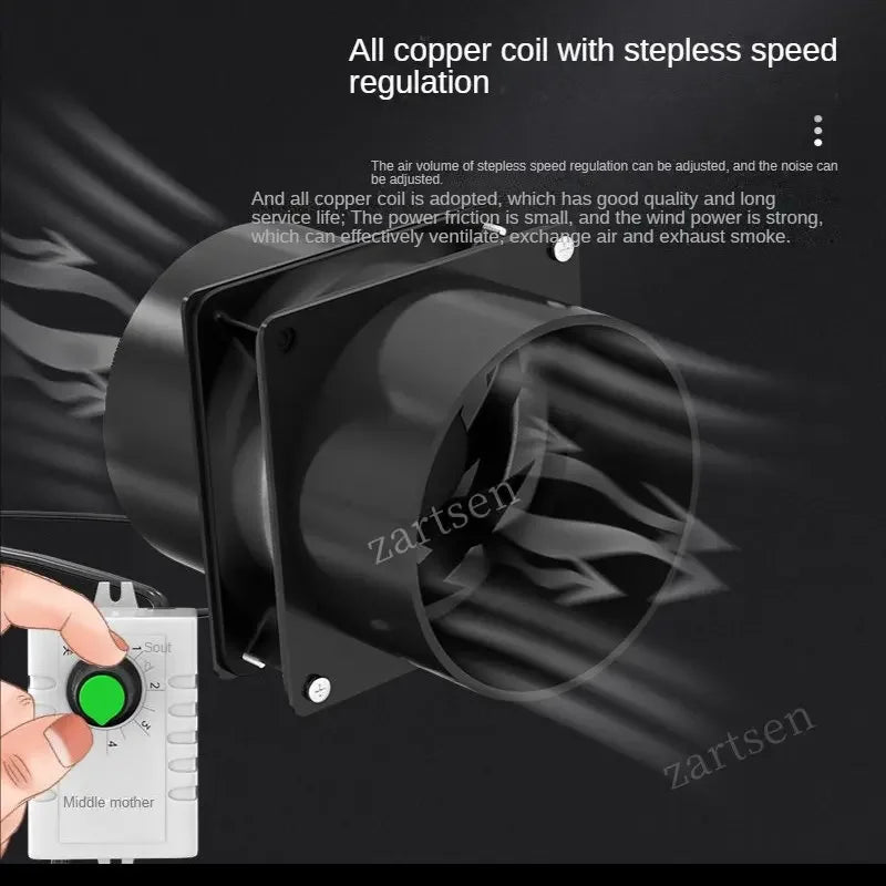 Extractor de Humo para Soldadura USB con Velocidad Ajustable | Ventilador de Ducto ESD y Tubo de 1M