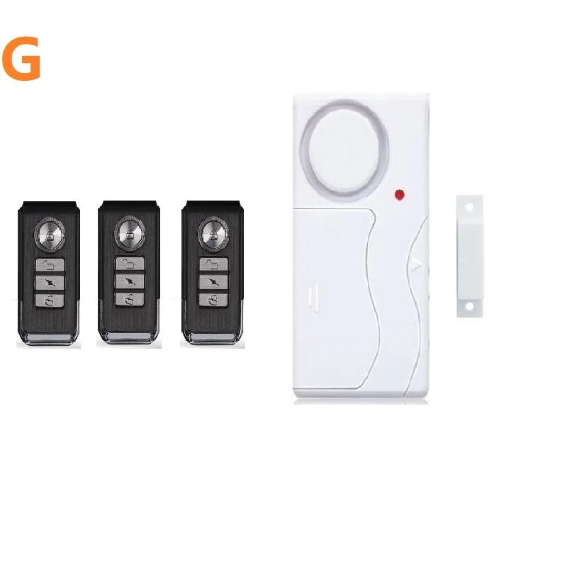 Kit de Protección para el Hogar: Sensor Magnético y Sistema de Alerta con Control Remoto ABS