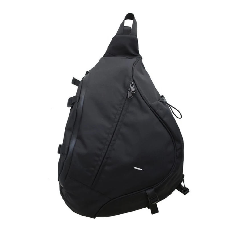 Bolsa de Pecho Unisex de Gran Capacidad, Mochila Casual Hip Hop de Nylon para Hombre, Bandolera de Viaje