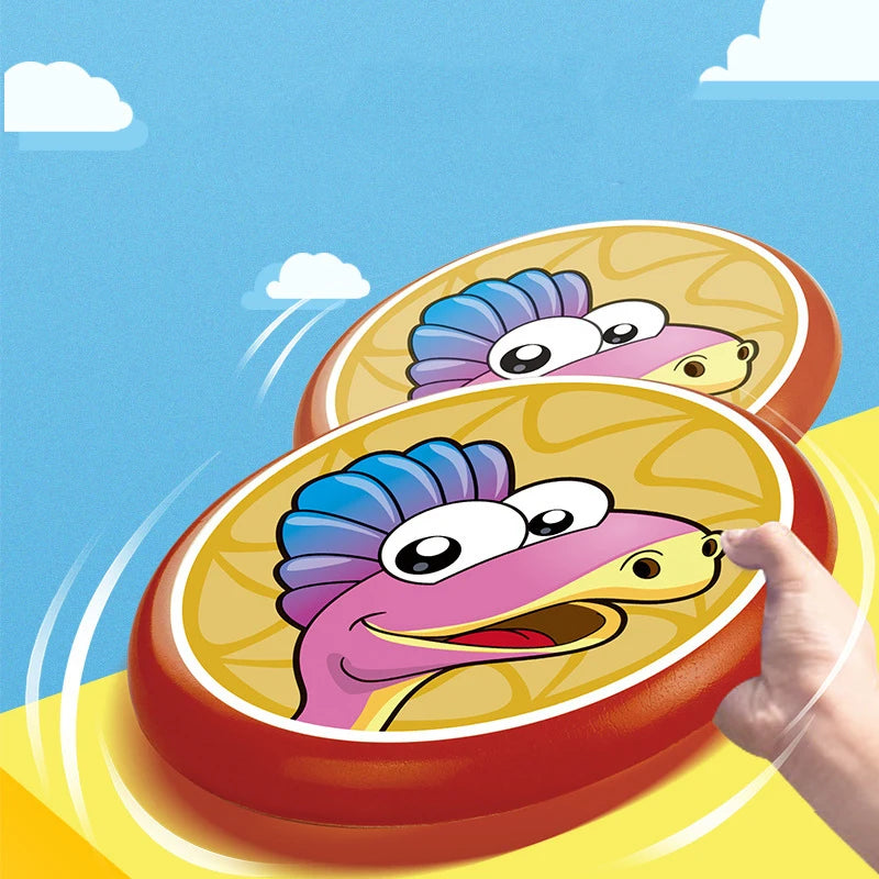 Disco volador de PU de espuma suave para niños, platillo volador profesional, juguete para lanzar a mano, deportes al aire libre, interacción entre padres e hijos