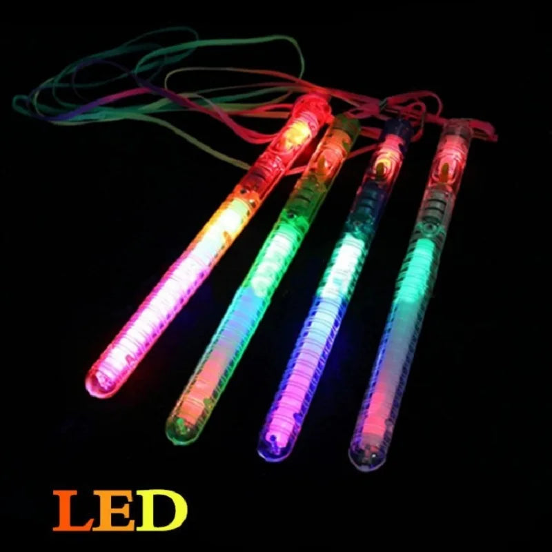 Varita LED Lumínica para Fiestas – Ideal para Halloween, Carnavales y Conciertos