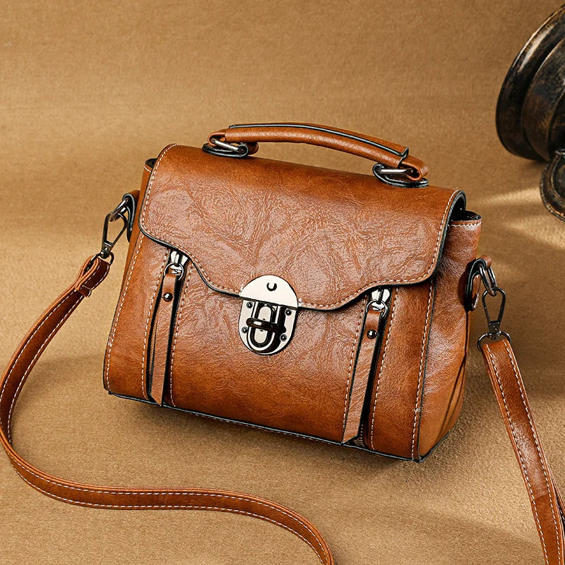 Bolso Cuadrado Pequeño de Moda para Mujer, Bolso de Lujo con Solapa, Bandolera de Cuero PU de Alta Calidad, Bolsos de Diseño para Mujer