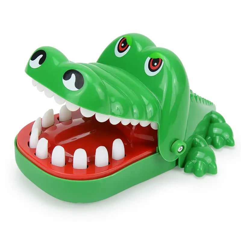 Juguete de Cocodrilo para Niños - Juego de Dentista con Dientes Masticadores, Diversión para Fiestas y Juegos de Suerte