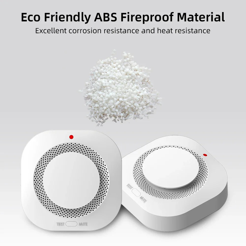 Detector de Humo Independiente YUPA | Sistema de Alarma de Incendio para Hogar y Oficina | Protección Contra Incendios a Batería