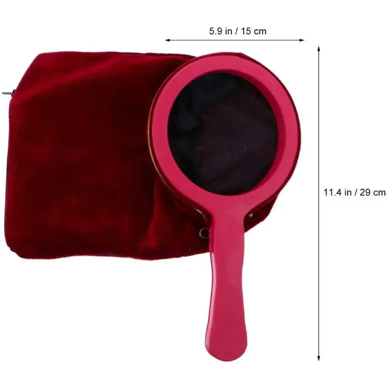 Bolsa de cambio mágico, accesorio mágico, mango giratorio, hace que las cosas aparezcan, rendimiento, escenario, truco de magia para niños, suministros para fiestas