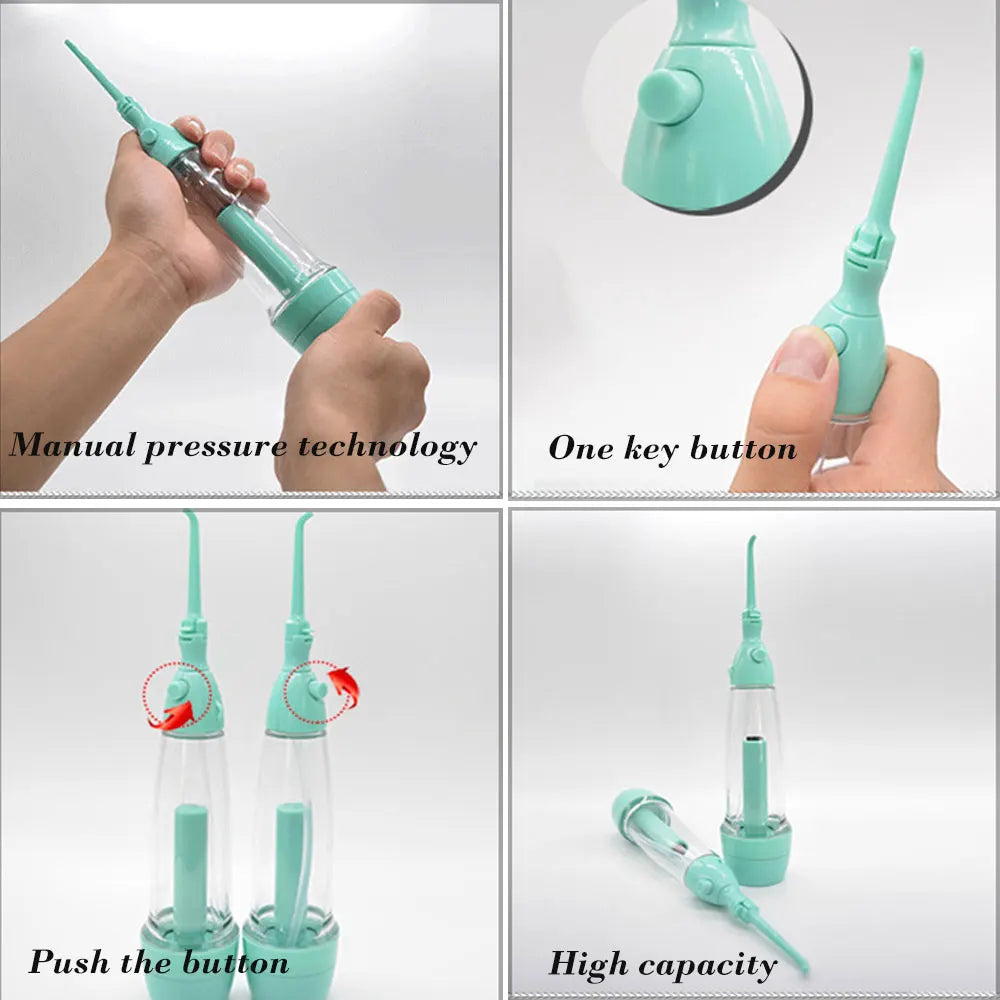 Irrigador Oral Portátil - Flossador Dental para Limpiar Dientes, Hilo de Agua, Máquina de Lavado Bucal, Ideal para Dropshipping