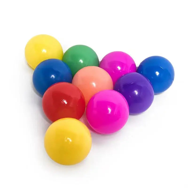 Bolas de Colores para Piscina y Juguetes de Bebé, Paquete de 100 Bolas de Océano para Juegos al Aire Libre y en Interiores