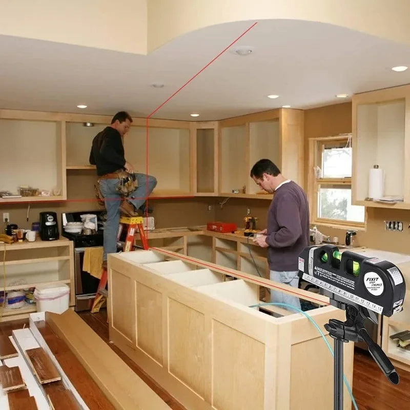 Nivel Láser Infrarrojo Multifuncional de Alta Precisión, Herramientas de Medición y Construcción, Instrumentos Ópticos para Renovación