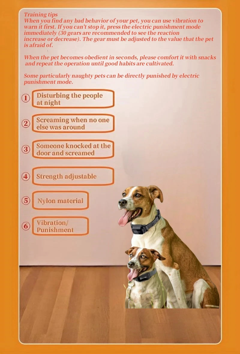 Collar de Entrenamiento para Perros Digital de 800m, Impermeable, Recargable, con Control Remoto y Pantalla LCD para Perros de Todos los Tamaños, Shock, Vibración y Sonido