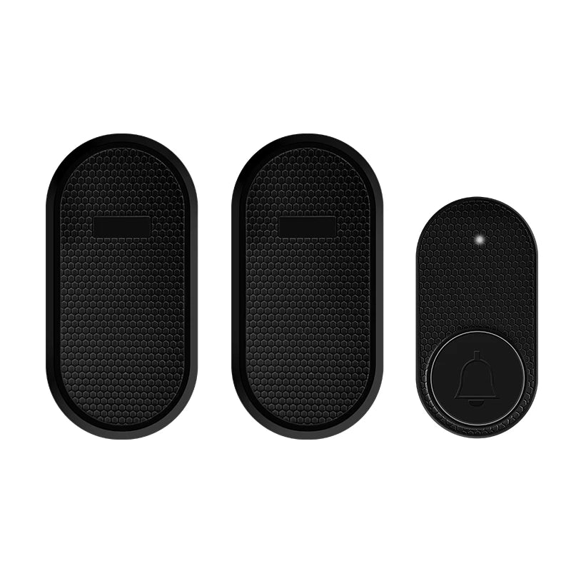 Timbre inalámbrico, timbre de bienvenida, timbre de puerta para el hogar, alarma inteligente con 32 canciones, melodías inteligentes con batería