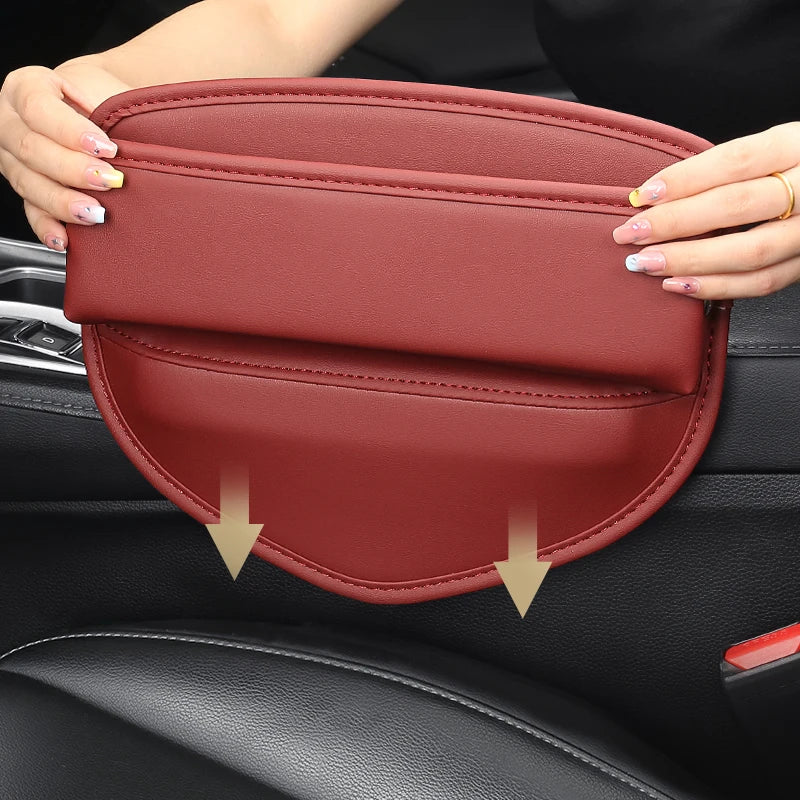 Caja de almacenamiento de hendidura de asiento de fila delantera de coche, bolsillo para BMW Z4, E85, E86, E89, soporte para teléfono, accesorios interiores para coche, estilo de coche