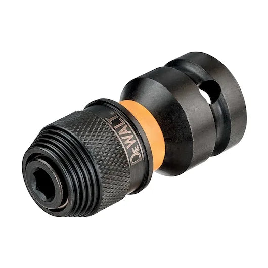 Adaptador DEWALT DT7508-QZ 1/4" Hex a 1/2" Cuadrado para Llave de Impacto - Accesorios de Herramientas Eléctricas