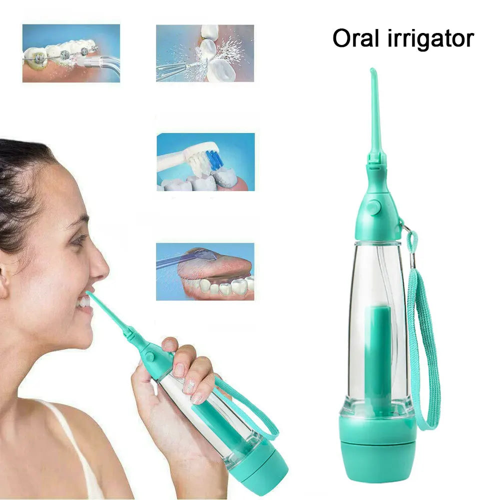 Irrigador Oral Portátil - Flossador Dental para Limpiar Dientes, Hilo de Agua, Máquina de Lavado Bucal, Ideal para Dropshipping