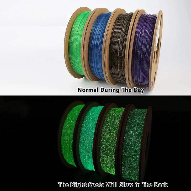 Filamento PLA 3D que Brilla en la Oscuridad - 1kg 1.75mm