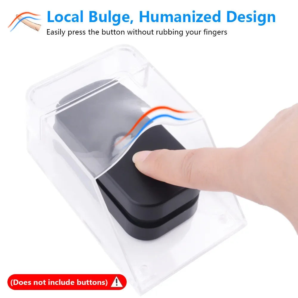 Cubierta Transparente Impermeable para Timbre de Puerta Inalámbrico
