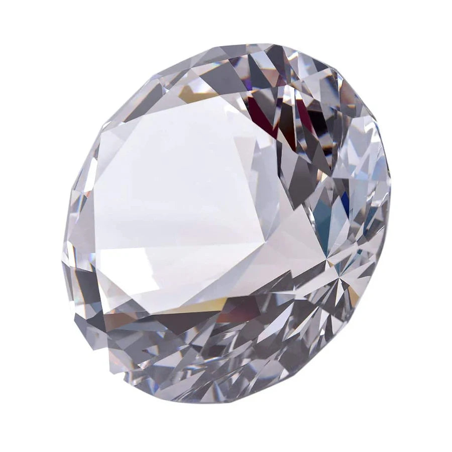 Exhibición de Arte de Uñas de Cristal Holográfico (80mm) - Diamante Iridiscente, Adorno para Sesión y Herramienta de Manicura
