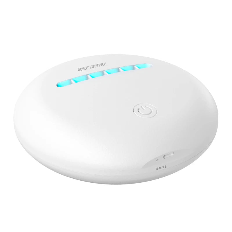 Aspiradora Automática Inalámbrica GS10 para Eliminación de Ácaros de Colchón - Desinfección con Luz Ultravioleta y Batería Recargable de 2000mAh