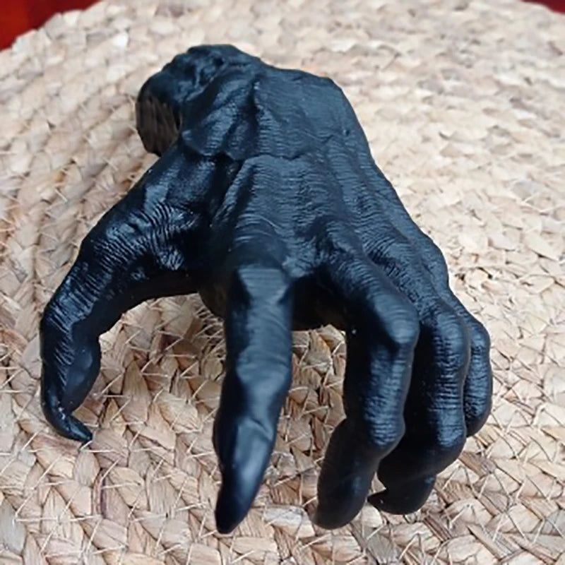 Estatuas Creativas de la Mano de Bruja Gótica en Resina, Adorno Estético para Llaves en Pared, Perchero para Bolsos, Esculturas de Arte en Pared para Decoración del Hogar