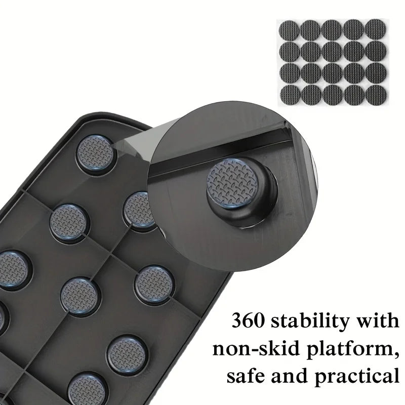 Juego de Tablero de Realce Portátil - Barra Multifuncional de Fitness Plegable para Entrenamiento Completo