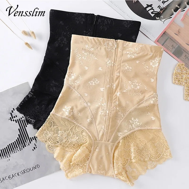 Faja Moldeadora de Cintura Alta para Mujer, Control de Abdomen y Reducción de Vientre, Cinturón de Cintura con Cremallera - Moldeador de Cuerpo y Faja Adelgazante
