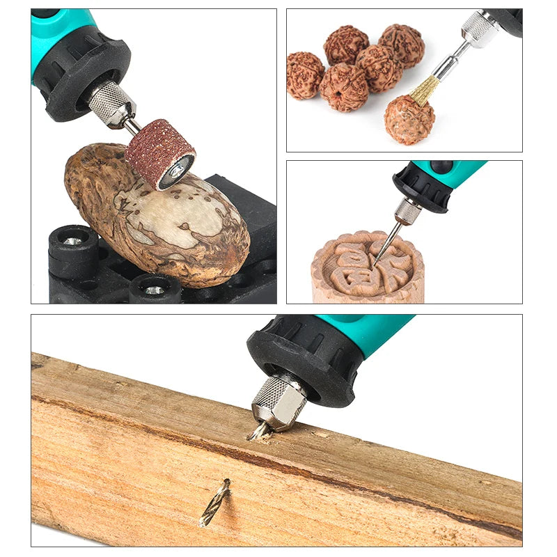 Set de Accesorios para Herramientas Dremel de 361 Piezas | Kit de Herramientas Rotativas para Corte, Pulido y Grabado