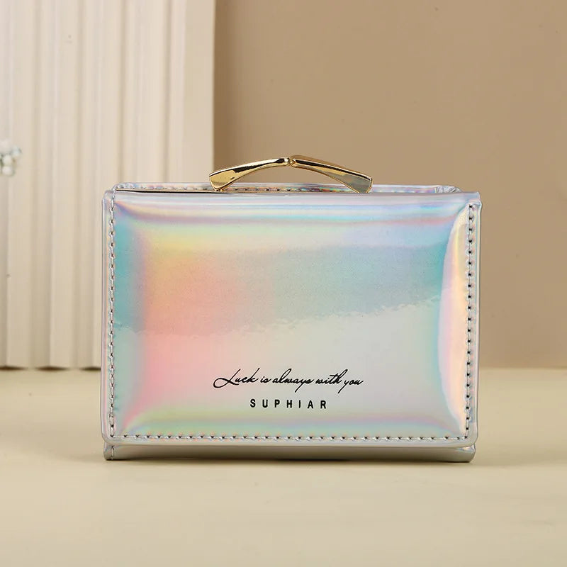 New Women Wallets Female PU Leather Purses Short Hasp Purse for Women Small Money bag Coin Purse Card Holder Clutch Dropshipping
