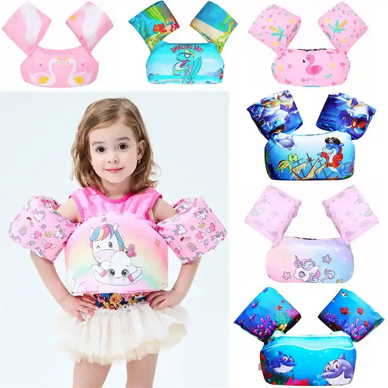 Baby Swimming Float - Flotador de Seguridad para Niños, Chaleco de Entrenamiento de Natación para Bebés, Flotador Infantil para Piscina