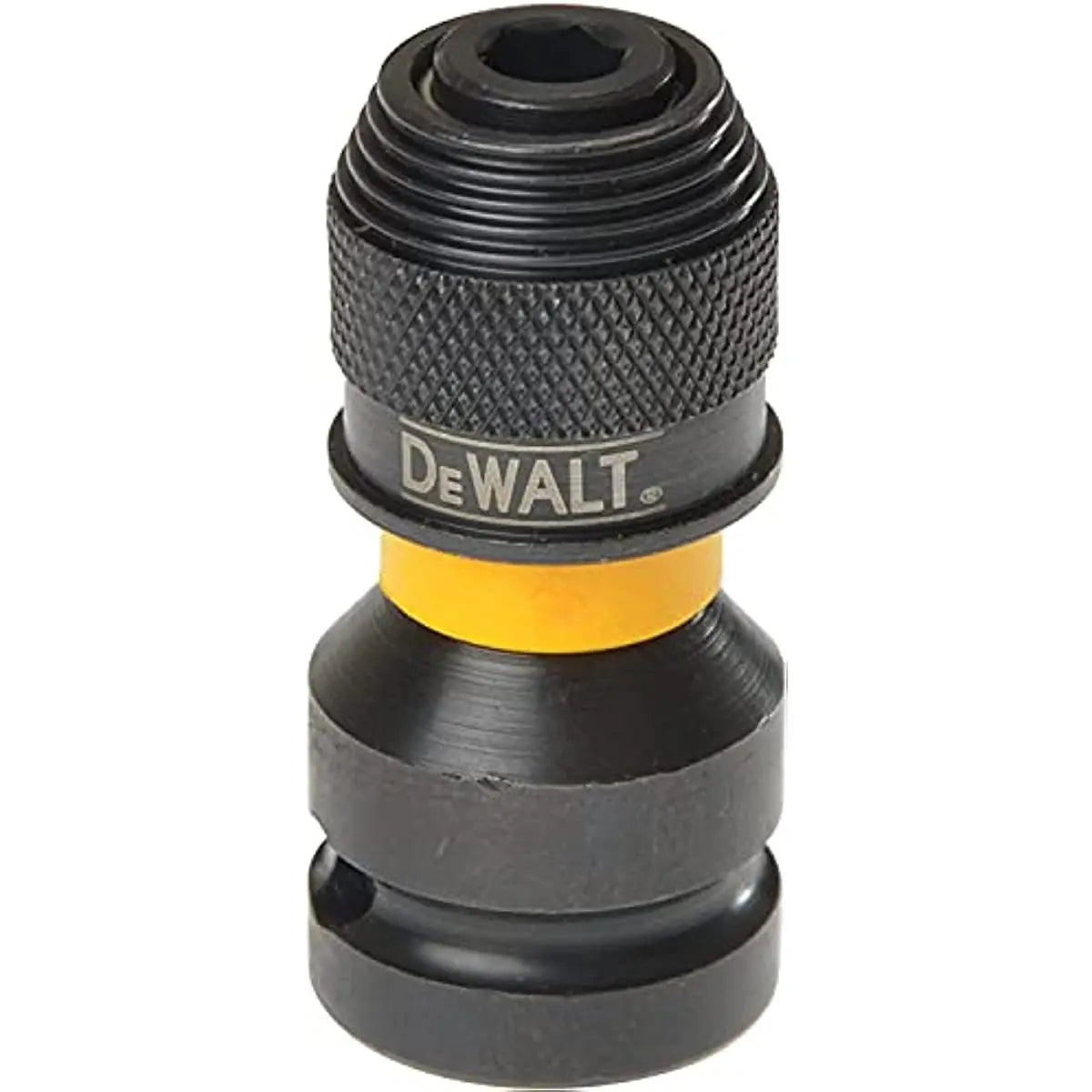Adaptador DEWALT DT7508-QZ 1/4" Hex a 1/2" Cuadrado para Llave de Impacto - Accesorios de Herramientas Eléctricas