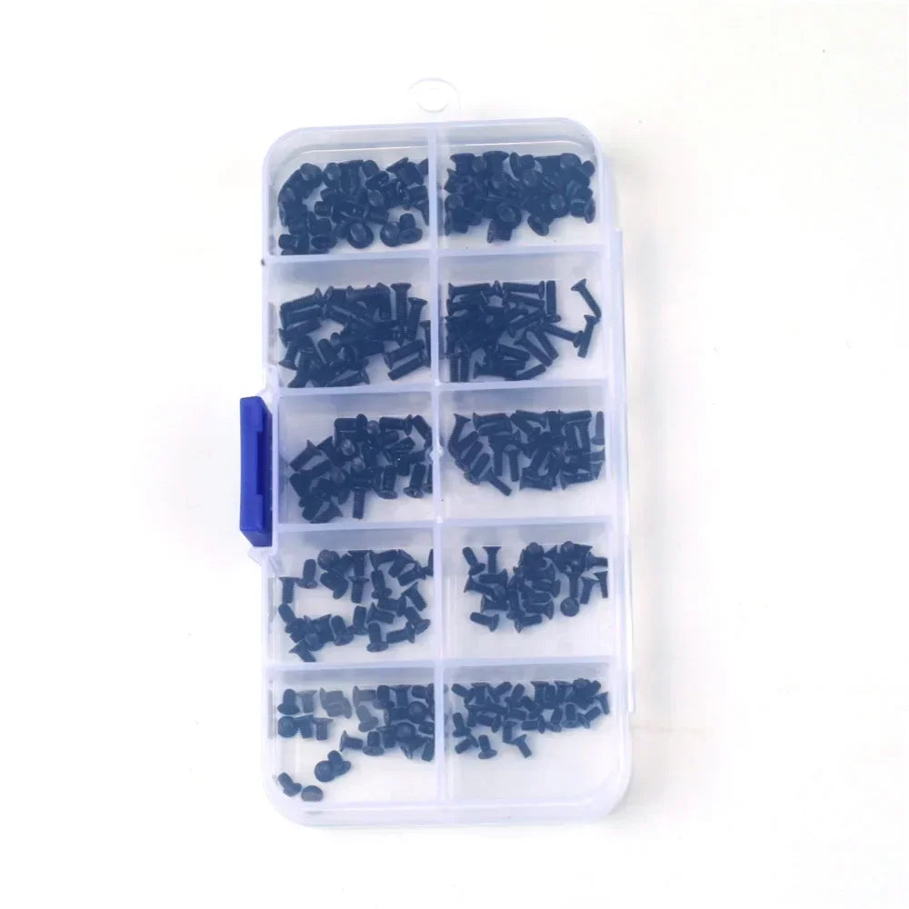 Kit de Reemplazo de Tornillos para Laptop - 250/500 Pcs M2 M3 para HP, Dell, Lenovo y Más