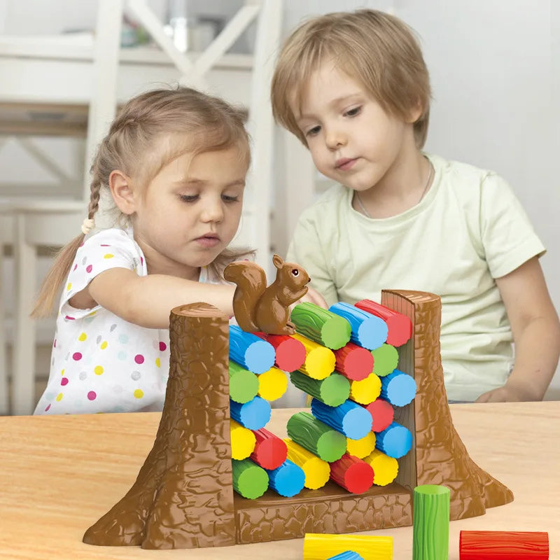 Juegos de mesa de torre de equilibrio para niños, desafío apilable, juegos de fiesta familiar Social, diversión lógica, juguetes interactivos novedosos