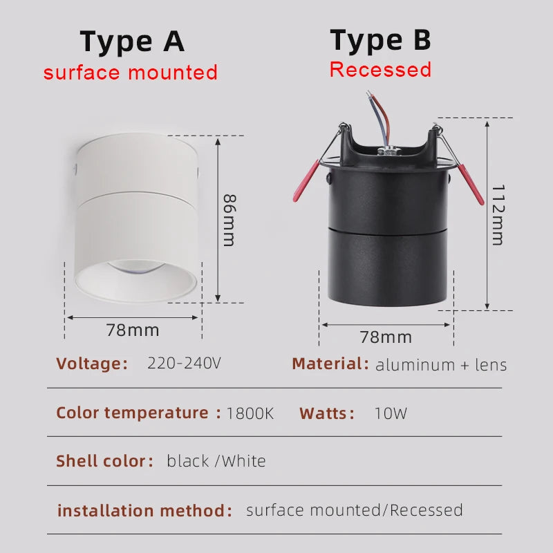 Nueva Lámpara Led de Puesta de Sol, Lámpara de Techo LED Empotrada o Montada en Superficie para Iluminación de Puntos Interiores - Decoración para Sala de Estar, Dormitorio y Pasillo