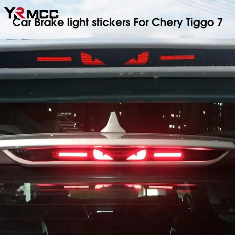 1 PCS Sticker Decorativo para Luz de Freno Eagle Eye - Estilo Personalizado para Chery Tiggo 7