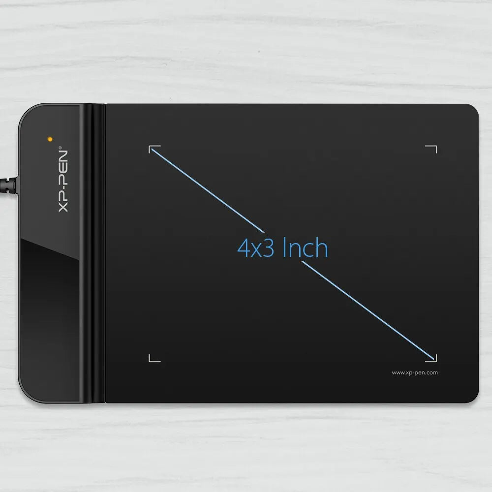Tableta de Dibujo XPPen G430S - Tableta Gráfica con 8192 Niveles de Presión y Estiló Sin Batería