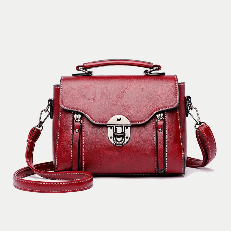 Bolso Cuadrado Pequeño de Moda para Mujer, Bolso de Lujo con Solapa, Bandolera de Cuero PU de Alta Calidad, Bolsos de Diseño para Mujer