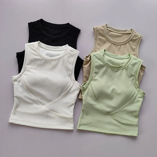 Sostenedor de Yoga para Mujer - Sujetador Deportivo Shockproof y con Acolchado para Fitness
