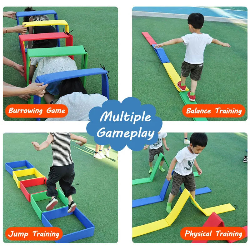 Juguetes de Entrenamiento Sensorial y Equilibrio para NiƱos | Juegos al Aire Libre para NiƱos de 3-6 AƱos
