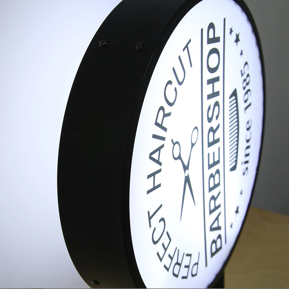 Letrero Luminoso LED para Negocios | Caja de Luz Impermeable para Tiendas