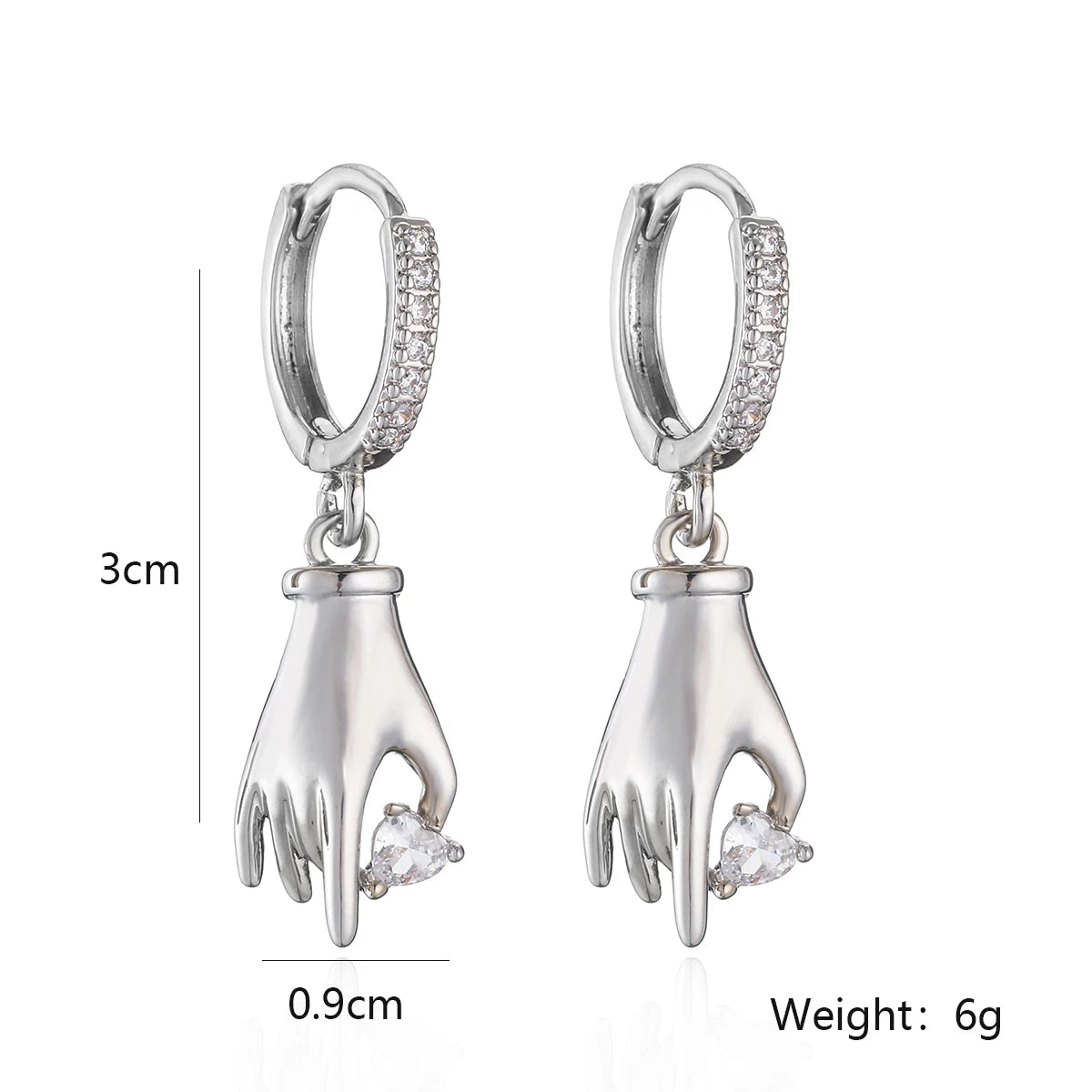 Pendientes Colgantes de Circonita Mafisar para Mujer – Aretes de Diseño Único en Color Dorado/Plateado, Alta Calidad, para Fiesta y Uso Diario, Joyería para la Oreja, Regalos