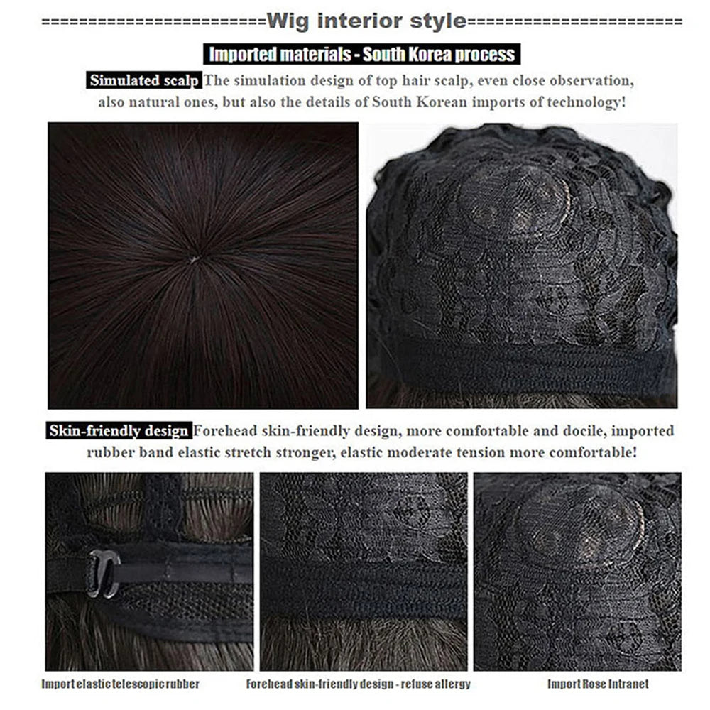 Peluca de fibra sintética de Frieren para cosplay, pelo largo de doble cola de caballo, Anime Sousou no Frieren en el Funeral, HSIU, gris plateado