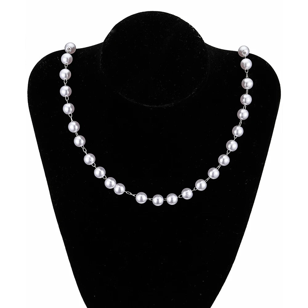 Cadena de Perlas Imitación para Gargantilla