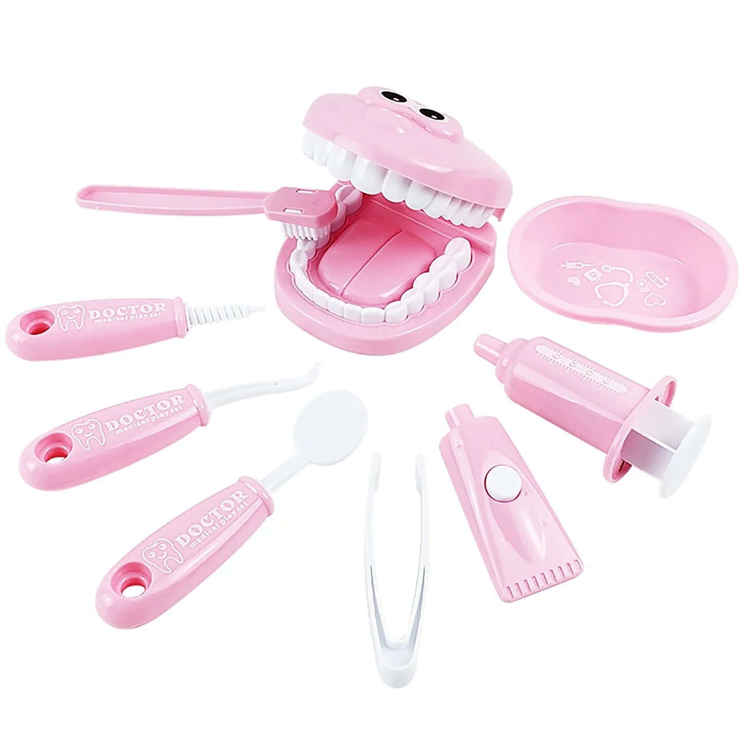Set de Juguete de Dentista para Niños | Simulación de Educación Temprana para Practicar Higiene Oral