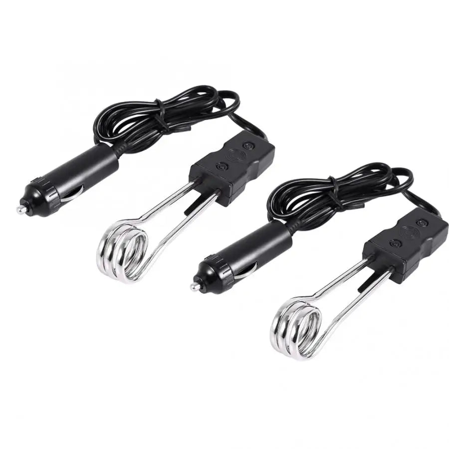 Calentador de Agua Inmerso Eléctrico Portátil 12V/24V | Calentador Instantáneo para Auto