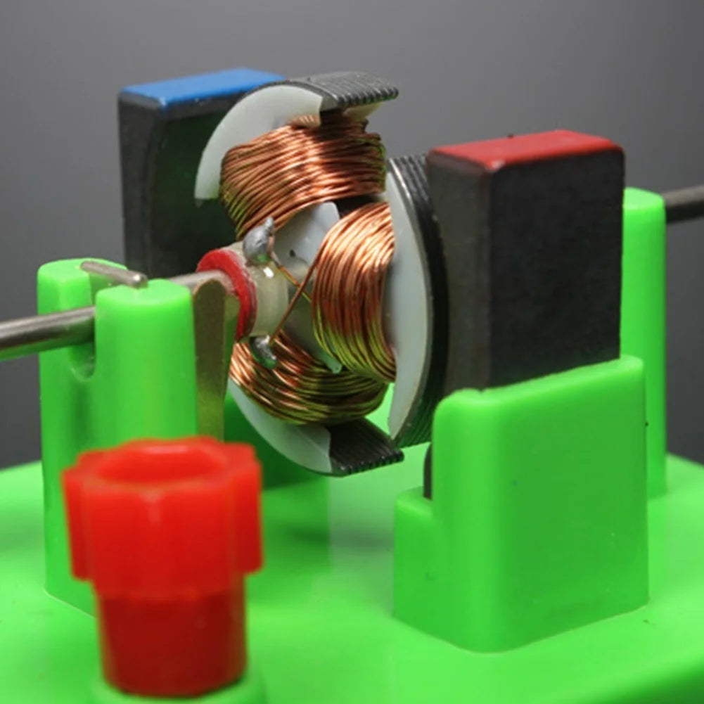 Motor Eléctrico DC DIY, Modelo Educativo para Experimentos de Física, Juguete de Aprendizaje para Estudiantes