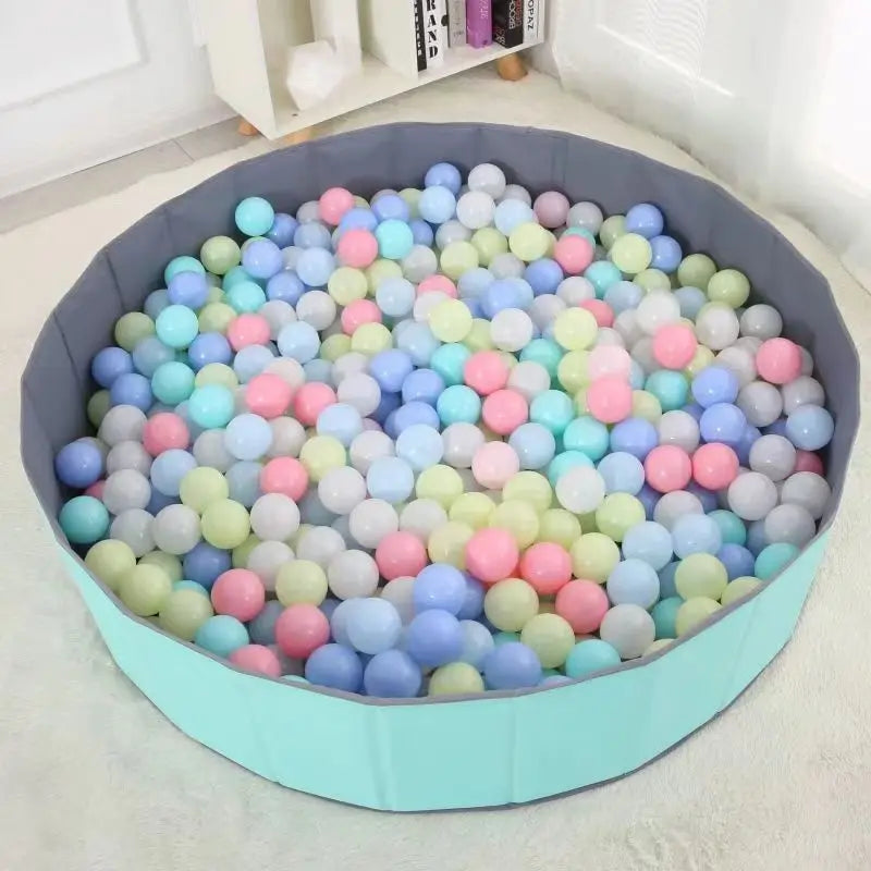 Bolas de Colores para Piscina y Juguetes de Bebé, Paquete de 100 Bolas de Océano para Juegos al Aire Libre y en Interiores
