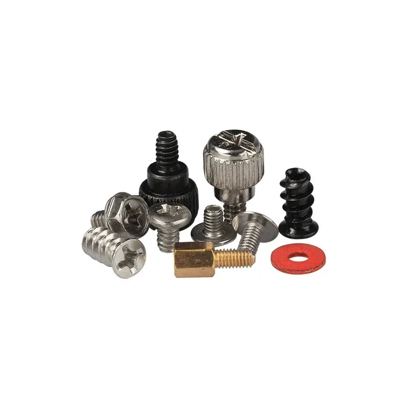 Kit de 228 Piezas de Tornillos para Computadora - Accesorios para Placa Madre, Montajes, Ventiladores y Discos Duros