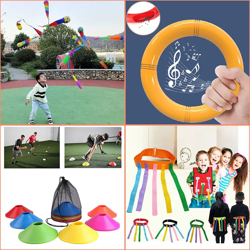 Juguetes de Entrenamiento Sensorial y Equilibrio para NiƱos | Juegos al Aire Libre para NiƱos de 3-6 AƱos