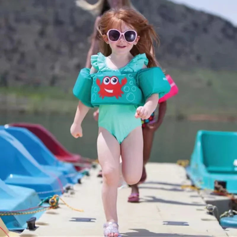 Baby Swimming Float - Flotador de Seguridad para Niños, Chaleco de Entrenamiento de Natación para Bebés, Flotador Infantil para Piscina