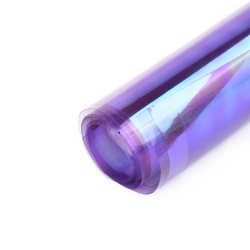 Vinilo Tintado Chameleon Neo Chrome Gloss Transparente (Púrpura Claro) para Faros y Luces - 12"x24" en PVC