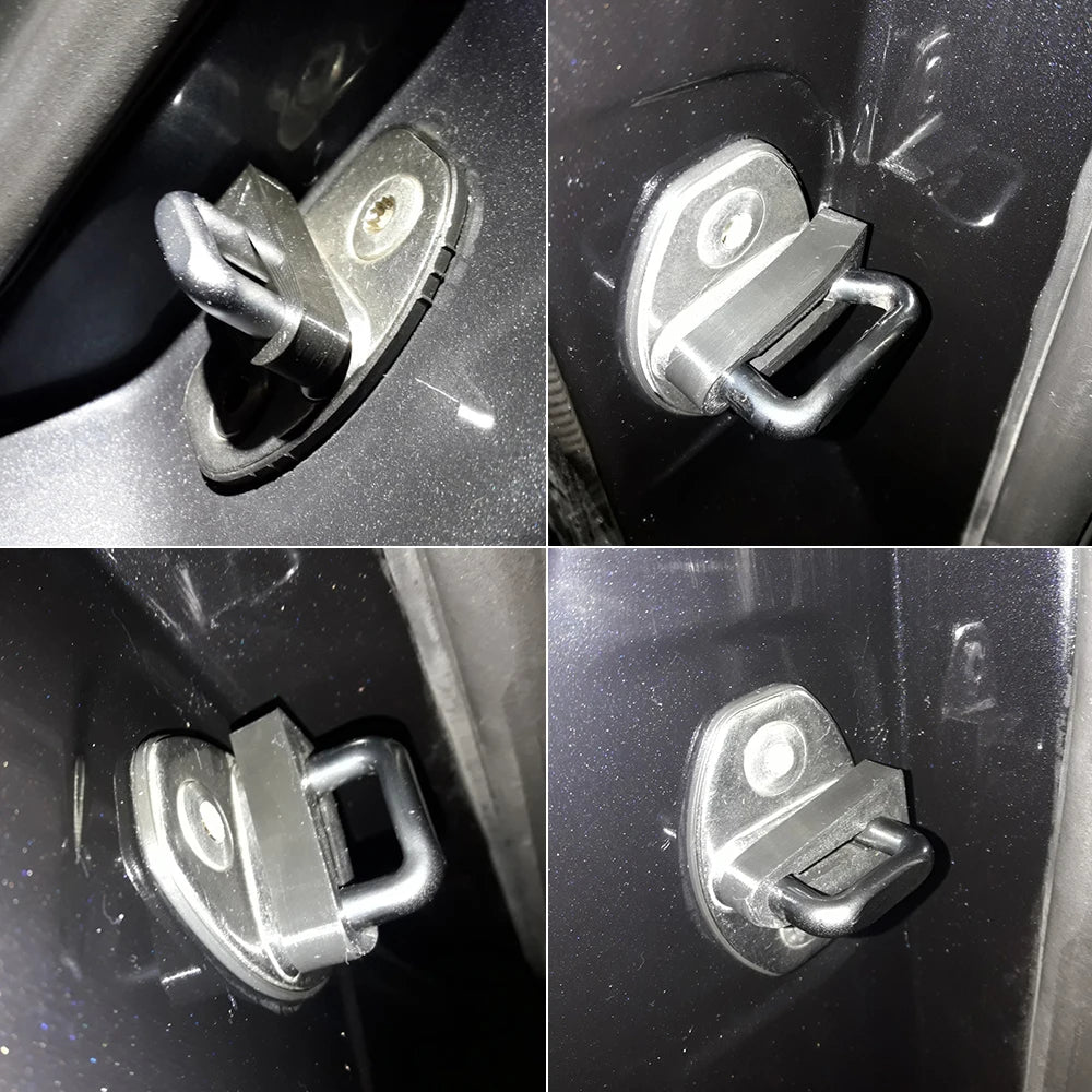 4 Piezas de Amortiguador de Goma para VW, Audi, Skoda y Seat - Buffer de Puerta, Sellador y Reemplazo Antisónico